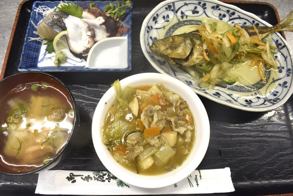 夕食　南蛮漬け