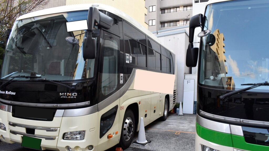 大型　中型バス　団体