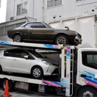 セリカ　大型車　駐車場